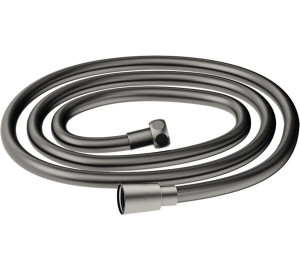 Flexo H 1/2" - H 1/2" 1,20m PVC Acero Cepillado